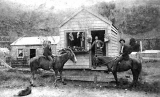 Butchers Shop - Main Street, Karangahake c 1890